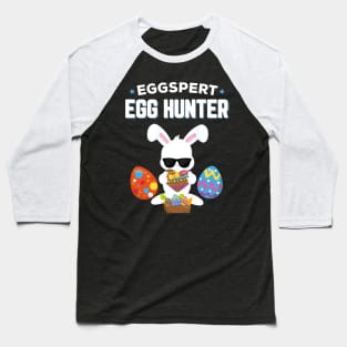 Eggspert Egg Hunter Funny Easter Baseball T-Shirt